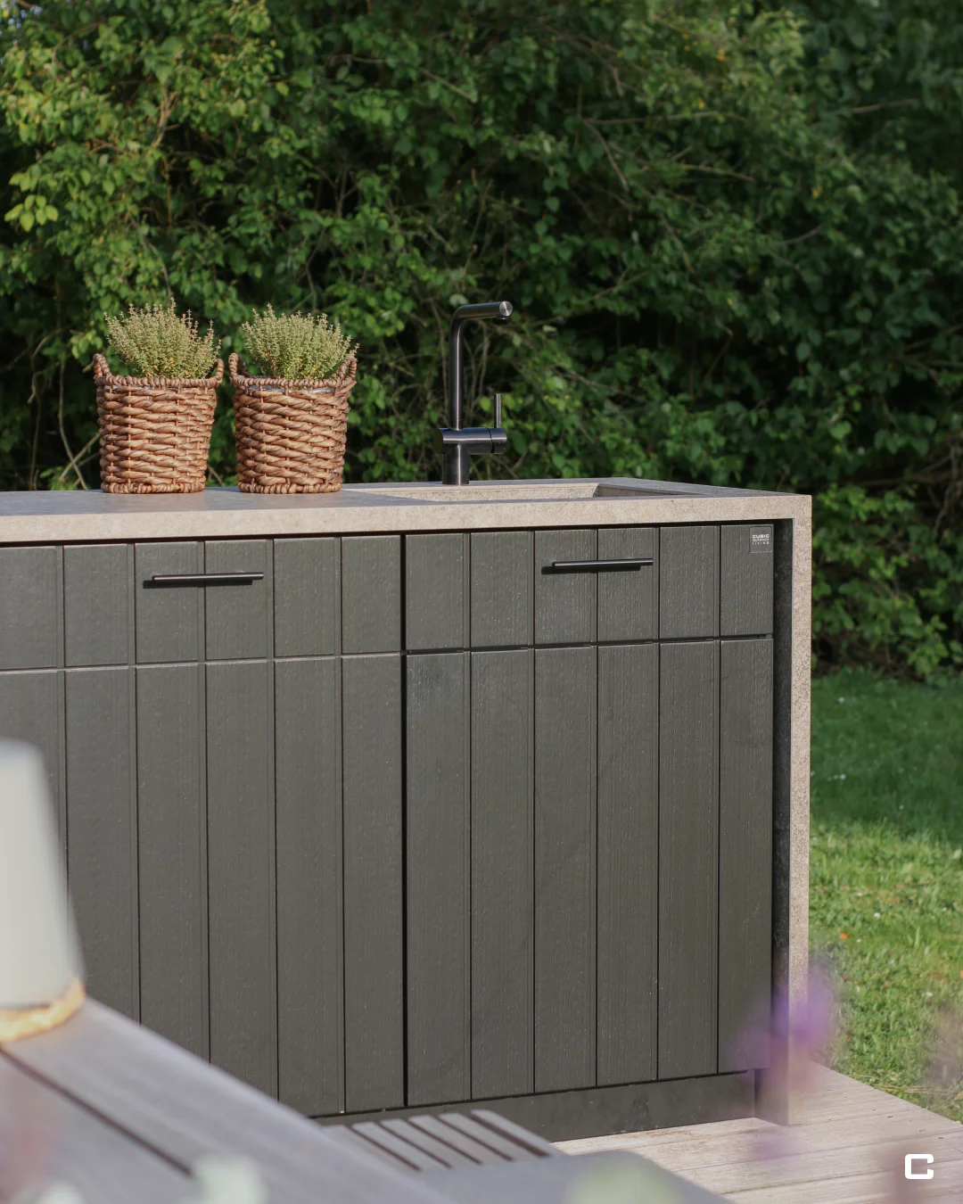 Cubic Outdoor Kitchen