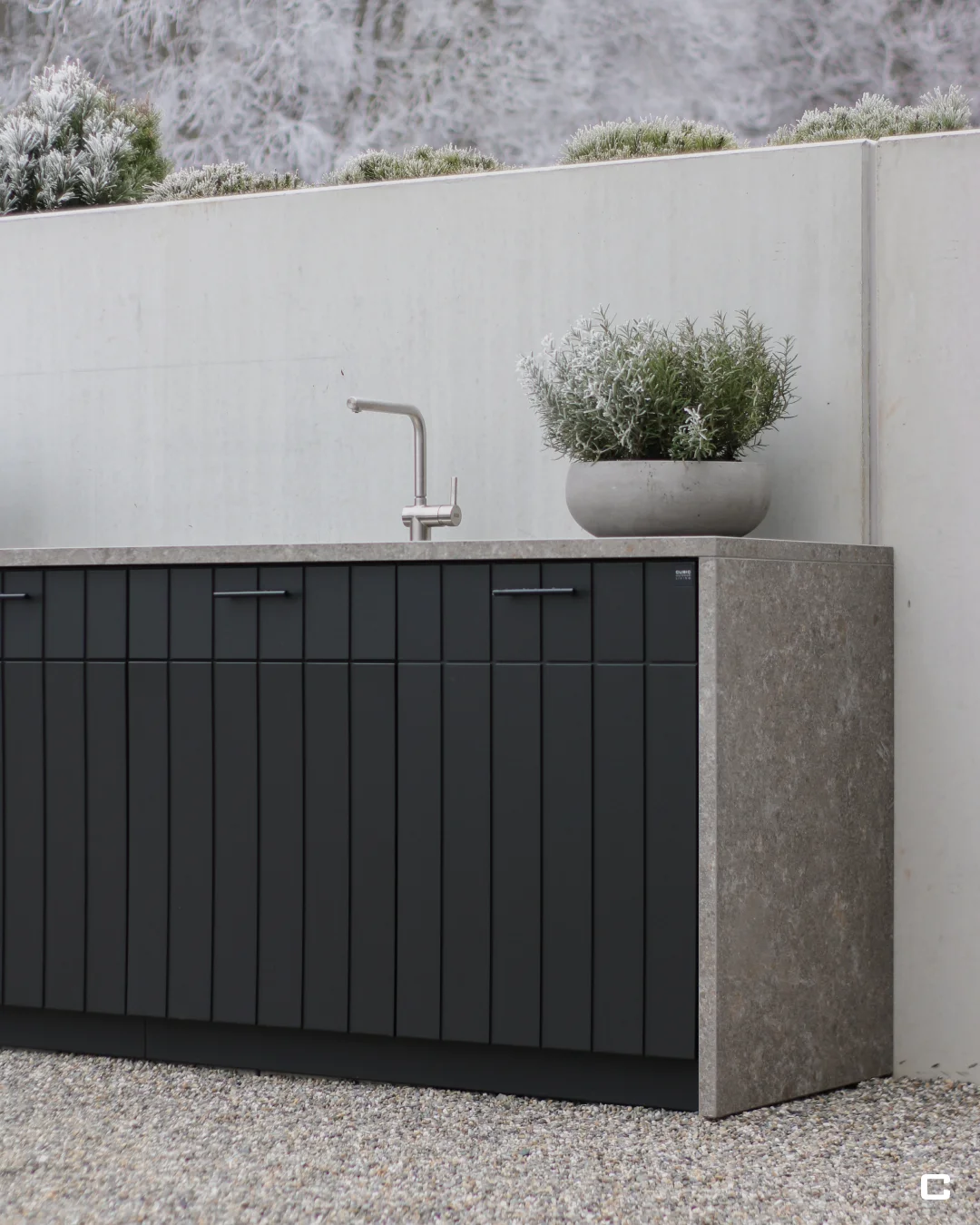 Cubic Outdoor Kitchen