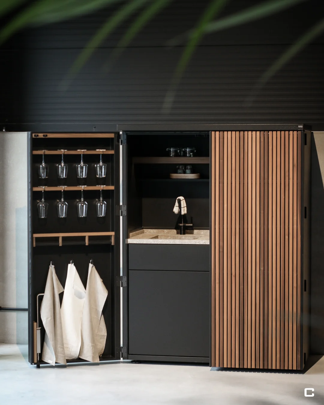 Cubic Outdoor Kitchen