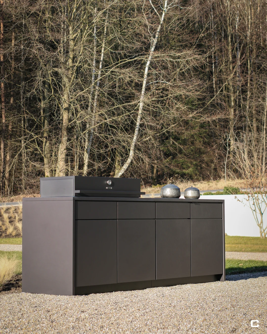 Cubic Outdoor Kitchen